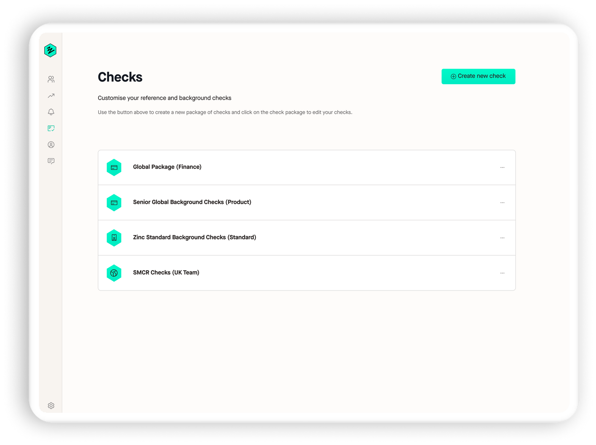 Zinc Awardwinning employee background checking software